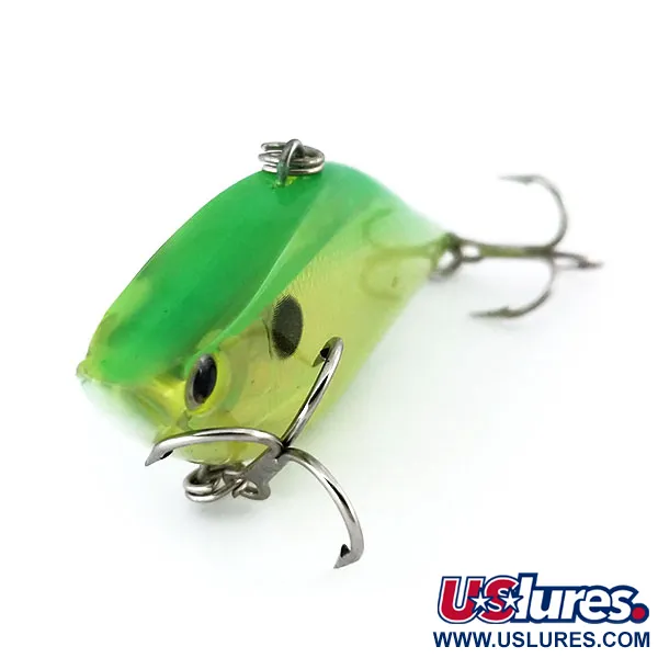 Yo-Zuri 3D VIB Lipless Crankbait, Verde, 12g, Efecto Prisma 3D, #9889