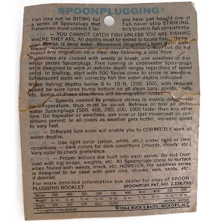 Buck Perry Spoonplug, Amarillo/Naranja, 21g, Prof. 1.2-1.8m, #9900