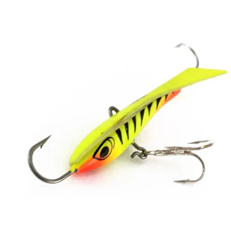 Rapala Snap Rap 8 Jigging, Amarillo/Negro/Rojo, 21g, Ala Trasera, #9905