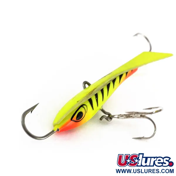 Rapala Snap Rap 8 Jigging, Amarillo/Negro/Rojo, 21g, Ala Trasera, #9905