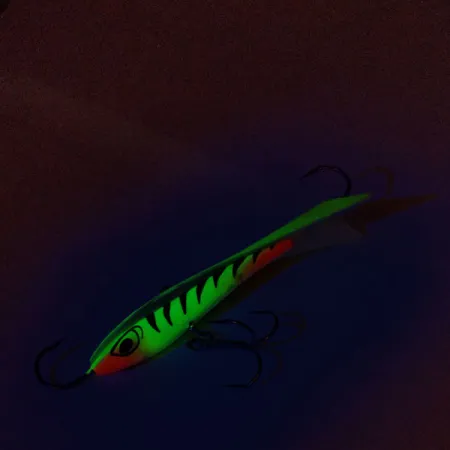 Rapala Snap Rap 8 Jigging, Amarillo/Negro/Rojo, 21g, Ala Trasera, #9905