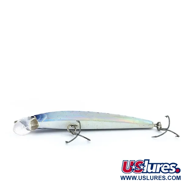 Yo-Zuri Crystal Minnow (F) Minnow, Blue/Silver, 7.5g, Flotante, #9913