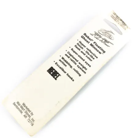 Rebel Floater Ghost Minnow Señuelo, Ghost, 7g, Sonajero, #9919