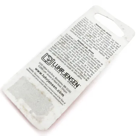 Luhr Jensen Krocodile Cucharilla, Níquel / Rojo, 7g, Robusta, #9920