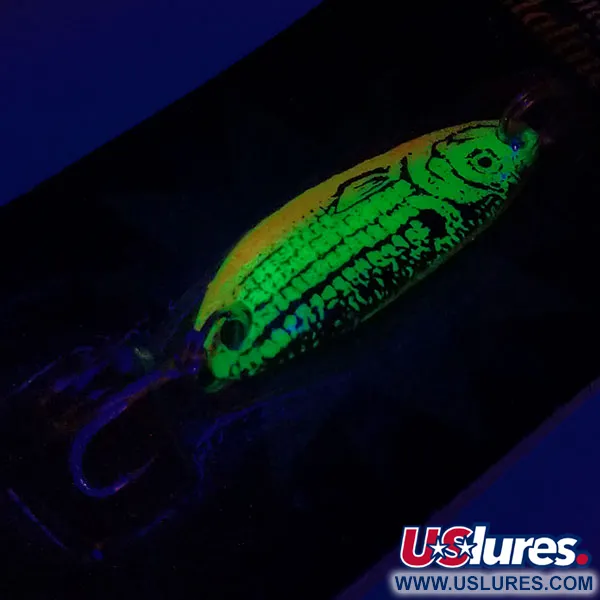 Renegade Honeycomb Series Crystalina Spoon, Verde-Naranja, 7g, Panal, #9925