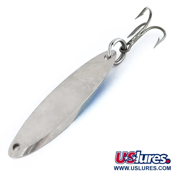 Acme Kastmaster Cucharilla ondulante, Níquel / Azul, 80g, Latón, #9930