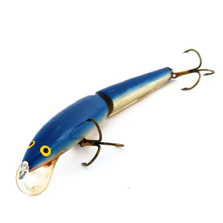 Rapala Jointed J-11 Señuelo Articulado, Azul/Plata, 9g, Balsa, #9935