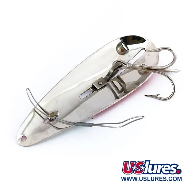 Katch King Cucharilla, Rojo / Blanco / Níquel, 25g, Anti-algas, #9948