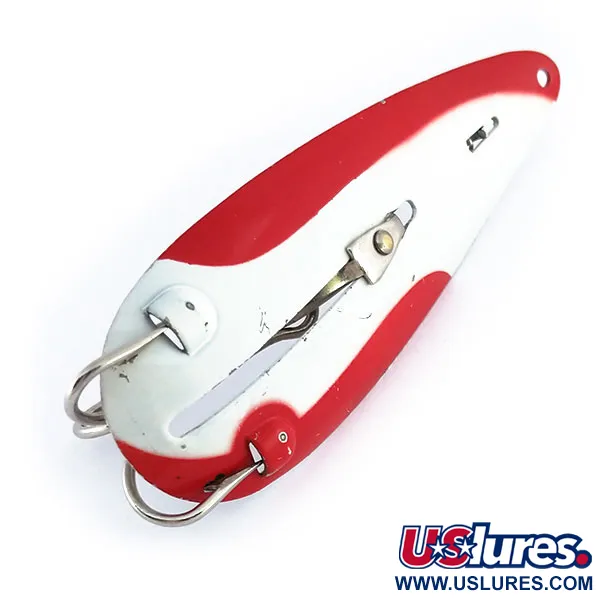 Katch King Cucharilla, Rojo / Blanco / Níquel, 25g, Anti-algas, #9948