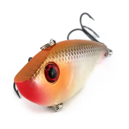 Strike King Red Eye Shad Lipless Crankbait, Oro/Blanco, 14g, #9955