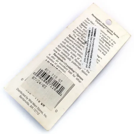 Renegade Crystalina Spoon Cucharilla, Rosa-Plata, 7g, Honeycomb, #9992