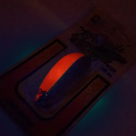 Luhr Jensen Lil' Kroc (Krocodile Stubby) Cucharilla, Rojo/Níquel, 14g, #9996