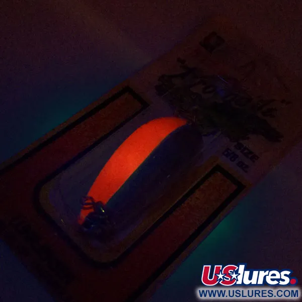 Luhr Jensen Lil' Kroc (Krocodile Stubby) Cucharilla, Rojo/Níquel, 14g, #9996