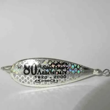 Johnson Silver Minnow Cucharilla, Plata, 9g, Antihierba, #0007