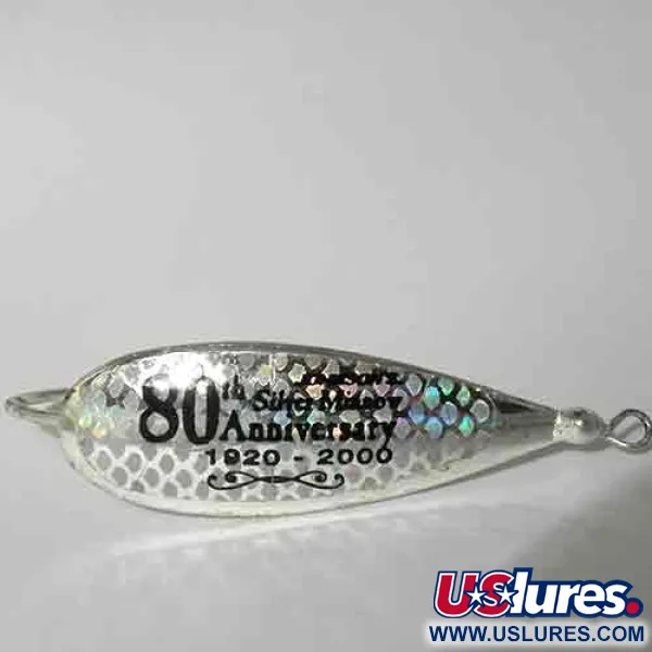 Johnson Silver Minnow Cucharilla, Plata, 9g, Antihierba, #0007